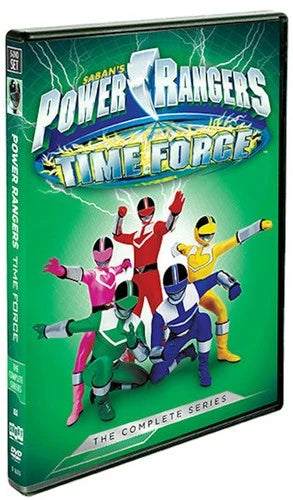 Power Rangers Time Force The Complete Series DVD