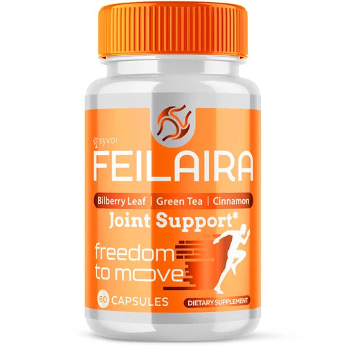 Feilaira Joint Support Pill Natural Freedom to Move Vitamin Formula 60 Capsules