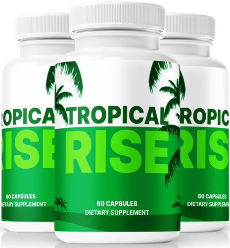 (3 Pack) Tropical Rise Pills, TropicalRise Supports Male Vitality & Performance