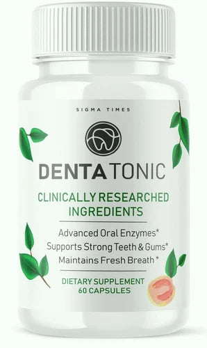 DentaTonic Oral Hygiene Pills for Supporting Healthier Teeth and Gums 60ct
