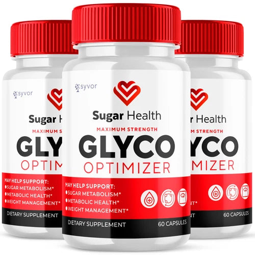 Sugar Health Glyco Optimizer Advanced Glycogen Support Supplement 180 Capsules