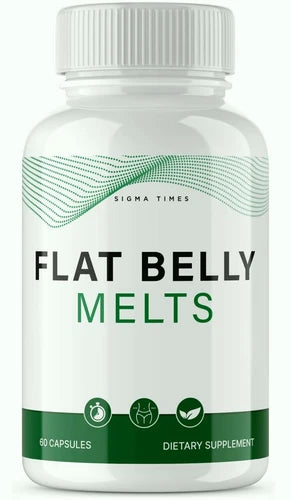 (1 Bottle) Flat Belly Melts Supplement- Advanced Formula Support Pills