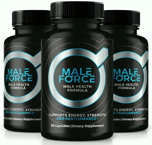 (3 Pack) Male Force Pills for Men, Boosts T-Levels for Peak Performance