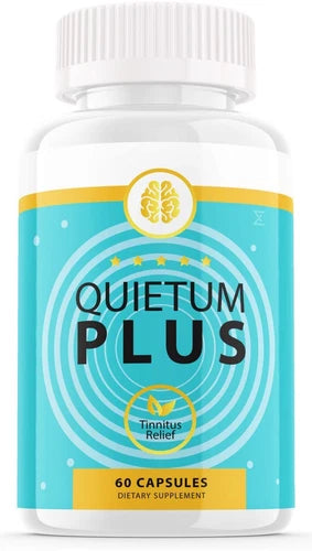 Quietum Plus Tinnitus Support Pills to Help Reduce Ear Ringing (60 Capsules)