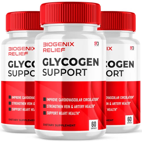 Biogenix Relief Pills for Glycogen Support and Metabolism (3 Pack)