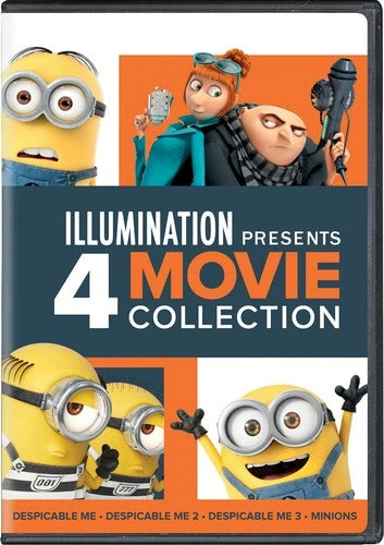Despicable Me / Despicable Me 2 / Despicable Me 3 / Minions DVD Steve Carell