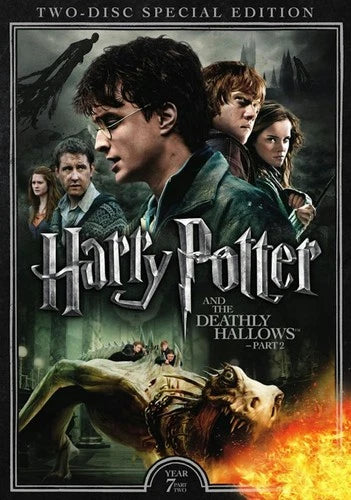 Harry Potter and the Deathly Hallows Part 2 DVD Daniel Radcliffe