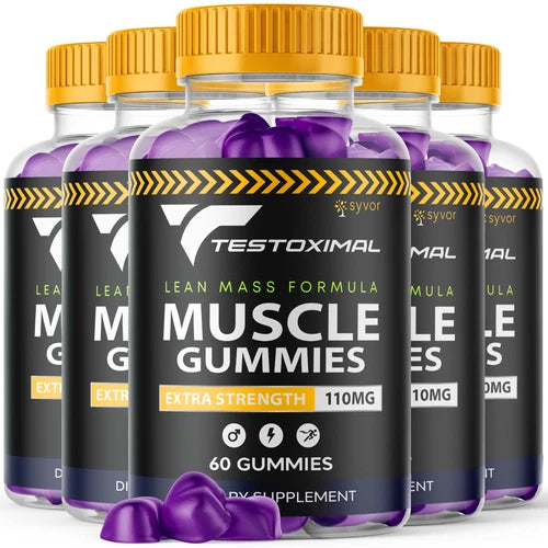 Testoximal Gummies For Men, Advanced Performance Formula Supplement 300 Gummies