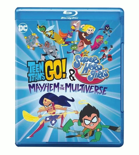 Teen Titans Go! & DC Super Hero Girls Mayhem in the Multiverse Blu-ray G