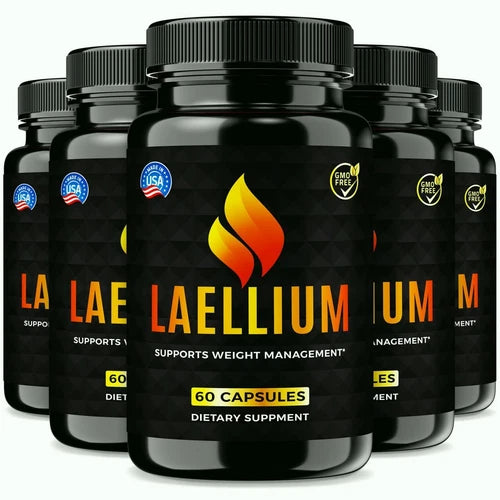 (5 Pack) Laellium for Weight loss , Advanced Fat Burning and Energy Capsules