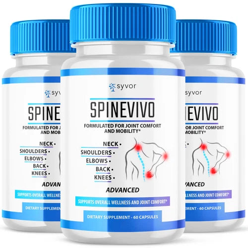 SpineVivo Advanced Joint Support Spine Vivo Formulated for Mobility 180 Capsules