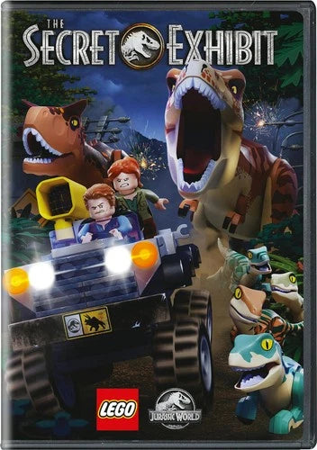 LEGO Jurassic World The Secret Exhibit DVD Ian Hanlin