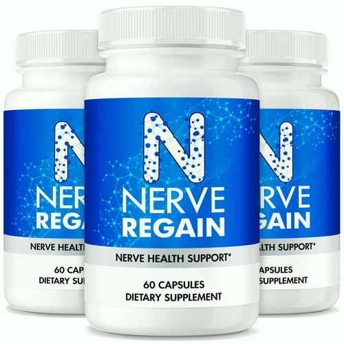 (3 Pack) Nerve Regain Pills, Premium NerveRegain Nerve Support Formula