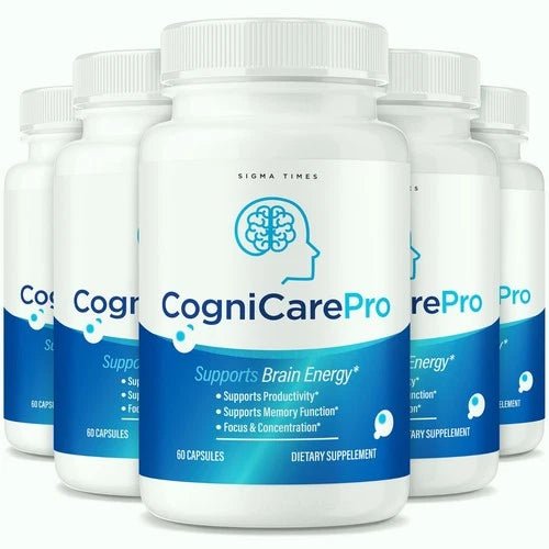 (5 Pack) CogniCare Pro Brain Booster Pills to Support Brain Fog & Memory Loss