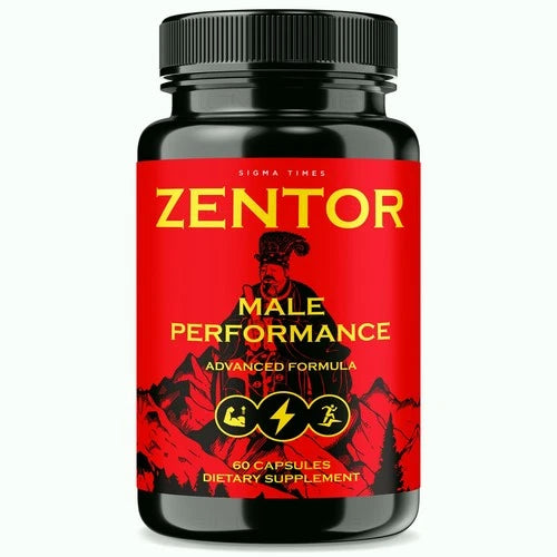 Zentor Pills for Men,  Advanced Male Performance Support Formula  60ct