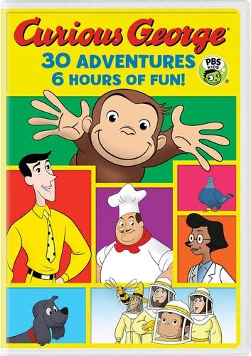 Curious George 30-Adventure Collection DVD Jeff Bennett