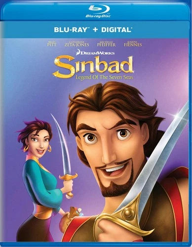 Sinbad Legend of the Seven Seas Blu-ray Brad Pitt