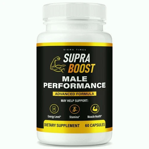 Supra Boost Male - Supra Boost Men Enhancement Capsulas 60ct