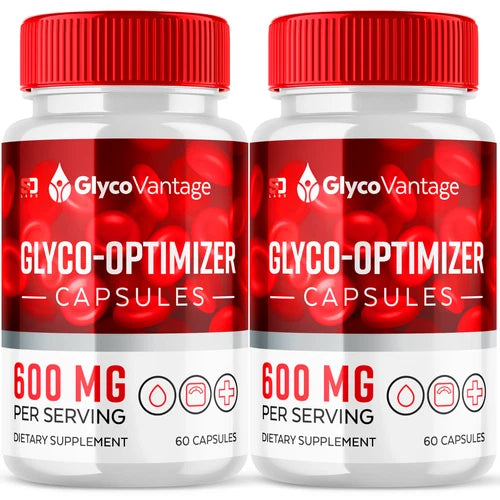 (2 Pack) GlycoVantage Pills - Blood Sugar Health Support Formula - 120 Capsules