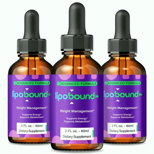 (3 Pack) LipoBound Weight Loss Drops, Lipo Bound for Weight Management
