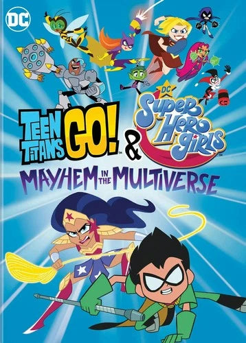 Teen Titans Go! & DC Super Hero Girls Mayhem in the Multiverse DVD Grey