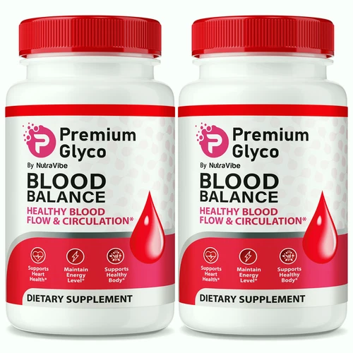 (2 Pack) Premium Glyco Capsules, Advanced Blood Health Support Formula