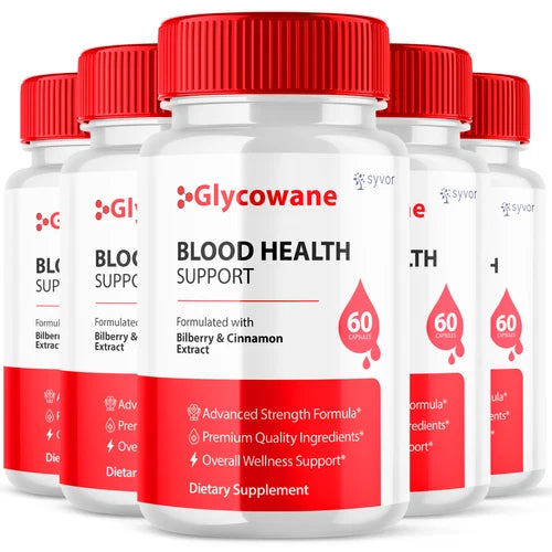 (5 Pack) Glycowane Blood Advanced Support Glycogen Max Supplement 300 Capsules