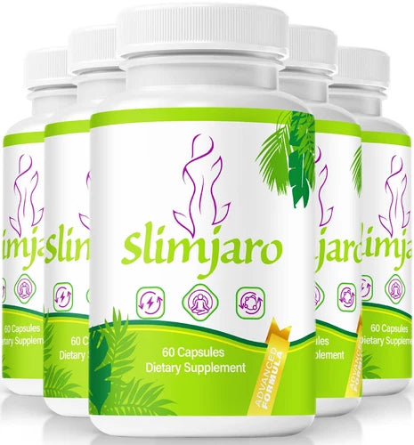 (5 Pack) Slimjaro Capsules, Slim Jaro to Support Advanced Weight Loss and Energy