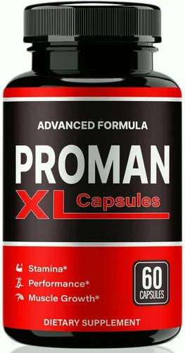 Proman XL Capsules for Men, Pro Man XL Me Pills, Male Enhancement 60ct