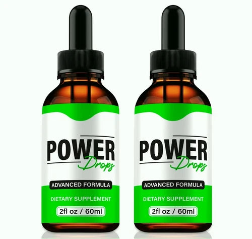 (2 Pack) Power Drops for Men, Power ed Drops to Boost Stamina and Performance