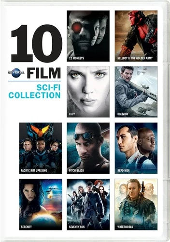 Universal 10-Film Sci-Fi Collection DVD Brad Pitt