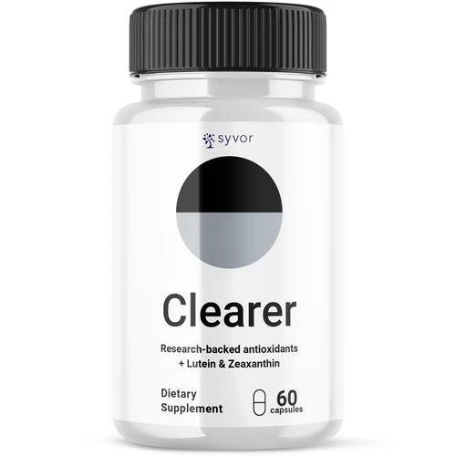 Clearer Vision Support Pills Advanced Formula Eye Health Supplement 60 Capsules