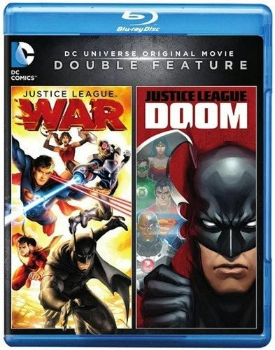 DCU Justice League Doom / DCU Justice League War Blu-ray