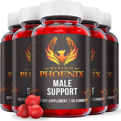 Rising Phoenix Male Gummies - Rising Phoenix Gummy ORIGINAL - 5 Pack