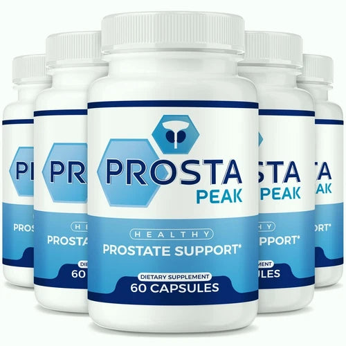 (5 Pack) Prosta Peak Pills for Men, ProstaPeak Supports Male Prostate Health