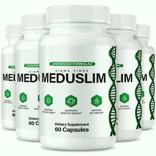 (5 Pack) MeduSlim Capsules - Premium Medu Slim for Advanced Weight Loss