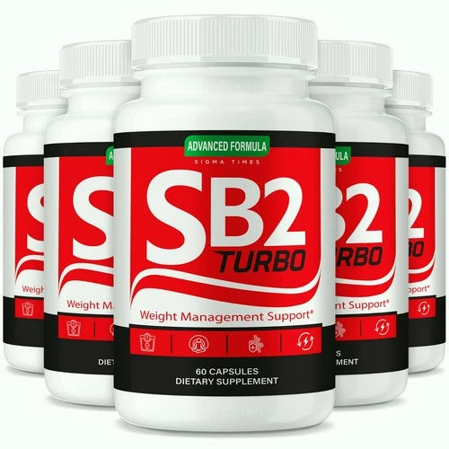(5 Pack) SB2 Turbo Capsules - Premium SB2Turbo for Healthy Weight Loss