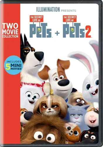 The Secret Life of Pets 1 & 2 DVD Louis C.K.
