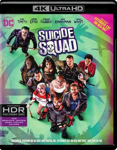 Suicide Squad 4K UHD Blu-ray Will Smith NEW