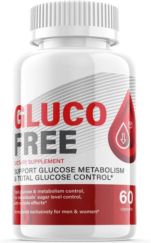 Glucofree Pills - Gluco Free Pills For Blood Sugar Support ORIGINAL - 1 Pack