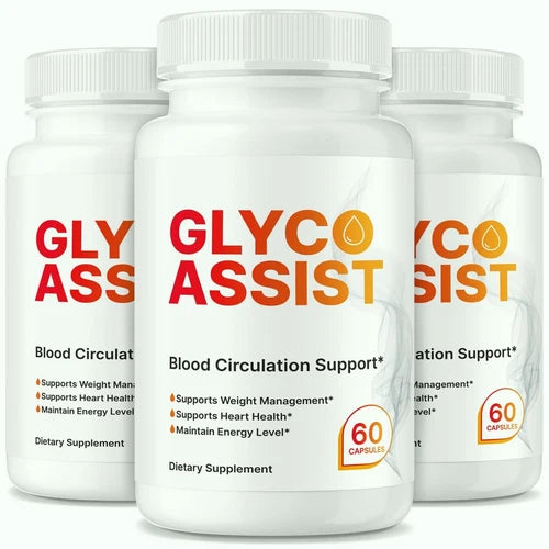 (3 Pack) Glyco Assist Glycogen Support Capsules, Advanced Blood Formula