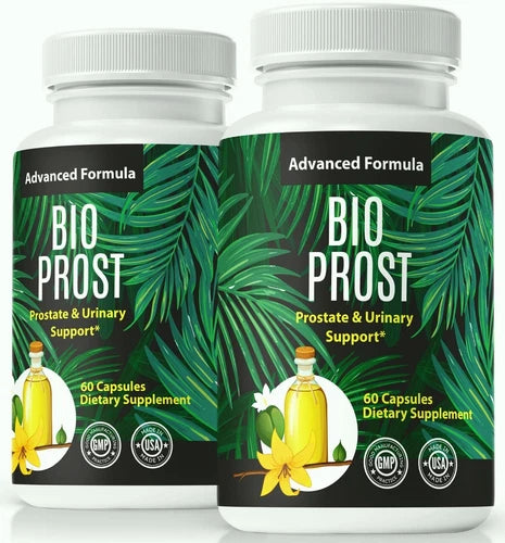 (2 Pack) Bio Prost for Men, BioProst Supports Male Prostate Health