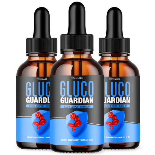 Gluco Guardian Drops - Support for Blood, Vitality, and Balance (3 Pack)