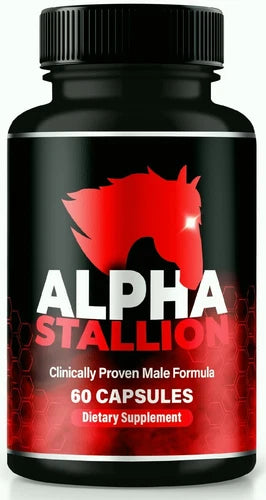 Alpha Stallion Male Health Pills to Boost Stamina and Endurance 60ct
