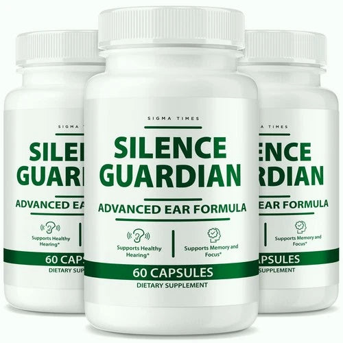 (3 Pack) Silence Guardian Ear Formula, Silence Guardian 360 Hearing Support