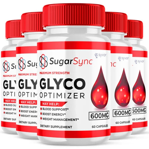 Sugar Sync Glyco Optimizer Maximum Strength Glycogen Supplement 300 Capsules