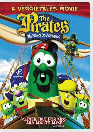 The Pirates Who Don't Do Anything - A Veggie Tales Movie (2008) DVD Phil Vi