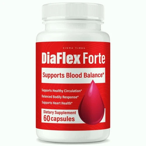 DiaFlex Forte Capsules, DiaFlexForte Blood Health Support Formula (60ct)