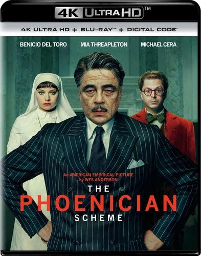 The Phoenician Scheme 4K UHD Blu-ray  NEW