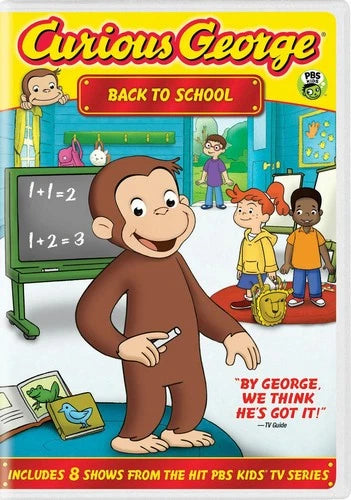 Curious George Back to School DVD Jeff Bennett
